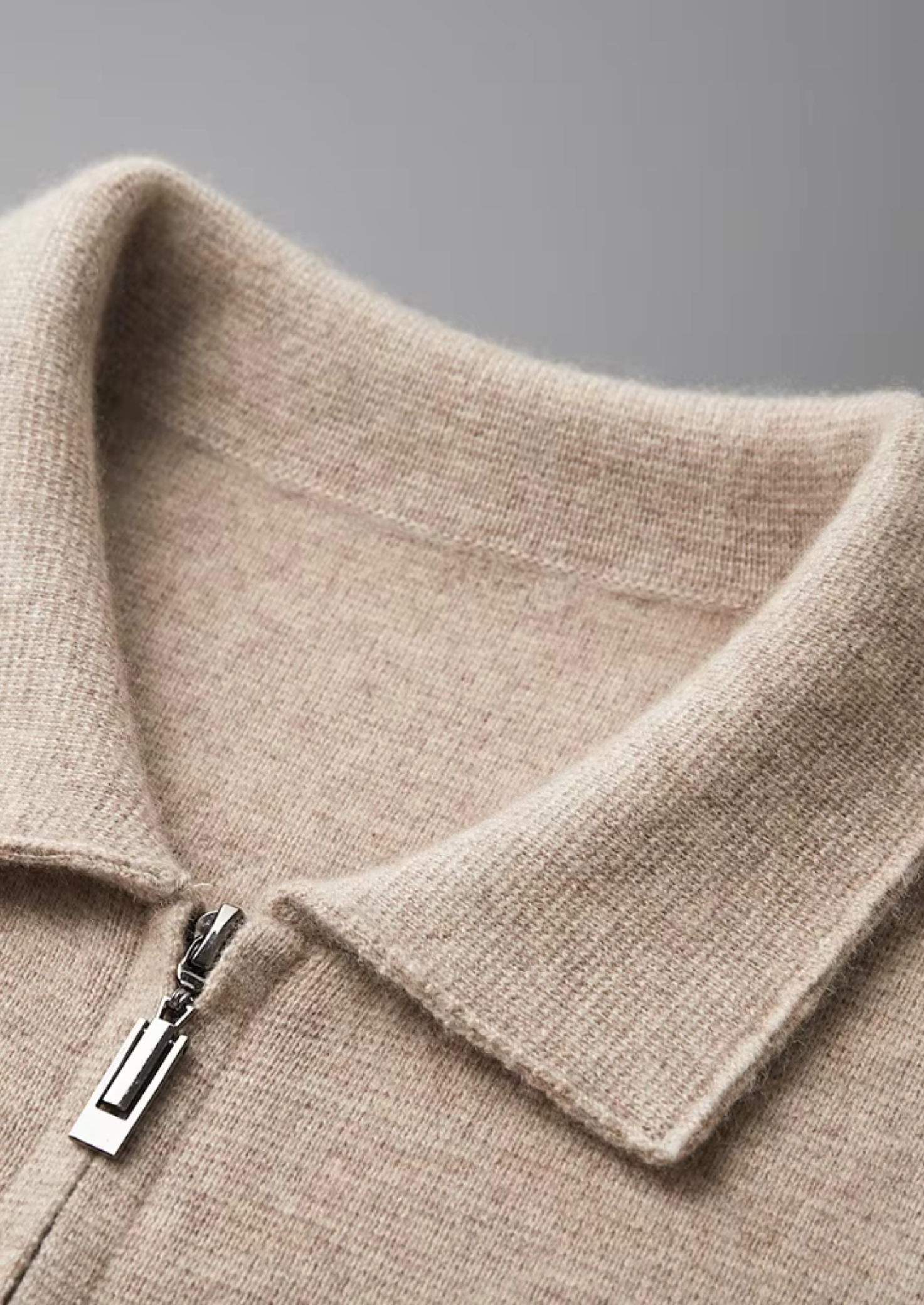 LAGO ZIP POLO CARDIGAN