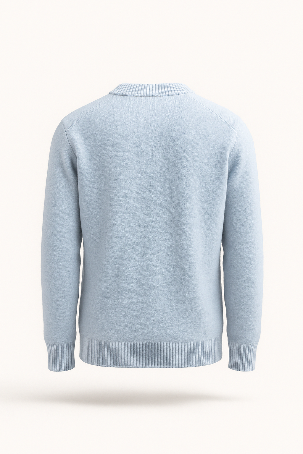 Santiano Cashmere Knit Light Blue - Emiral Couture