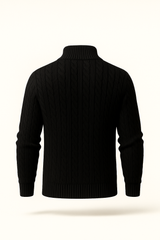 Bergamo Cable Knit Black