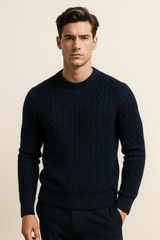 Cortona Cashmere Knit Navy