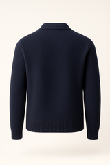 Valero Cashmere Cardigan Navy