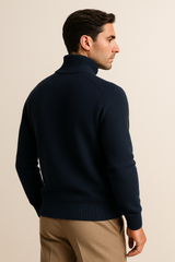 Giotto Cashmere Cardigan Navy