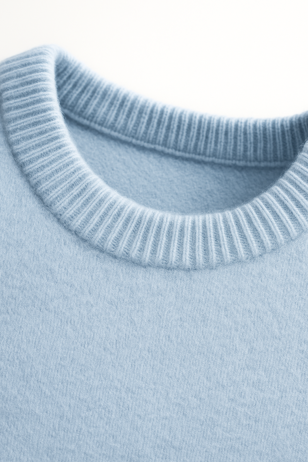 Santiano Cashmere Knit Light Blue - Emiral Couture