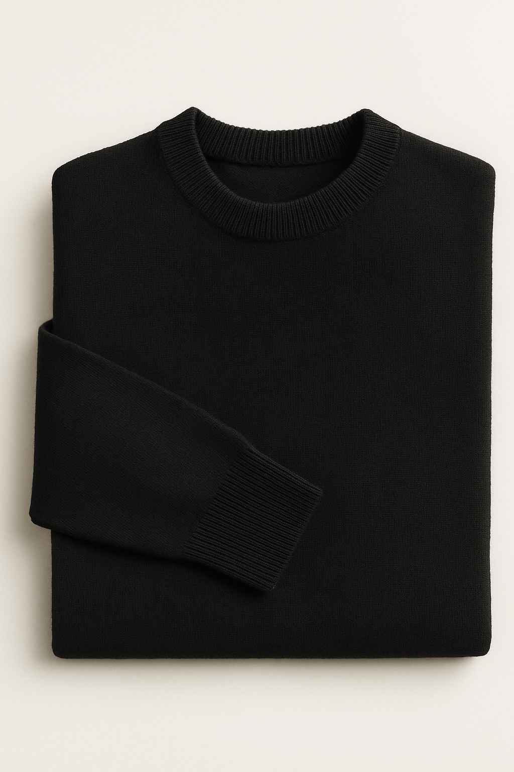 Santiano Cashmere Knit Black - Emiral Couture