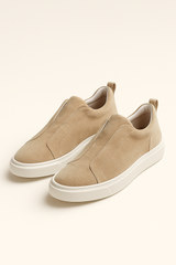 Emirali Suede Slip-On Beige