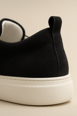 Emirali Suede Slip-On Black