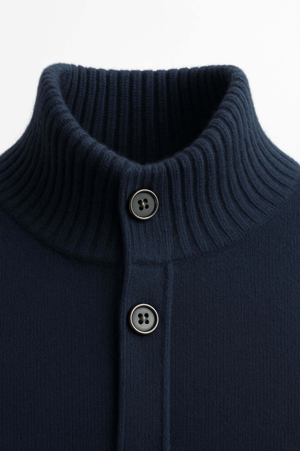 Giotto Cashmere Cardigan Navy - Emiral Couture