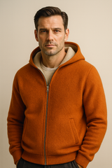 Calinto Hooded Zip Knit