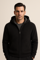 Calinto Hooded Zip Knit