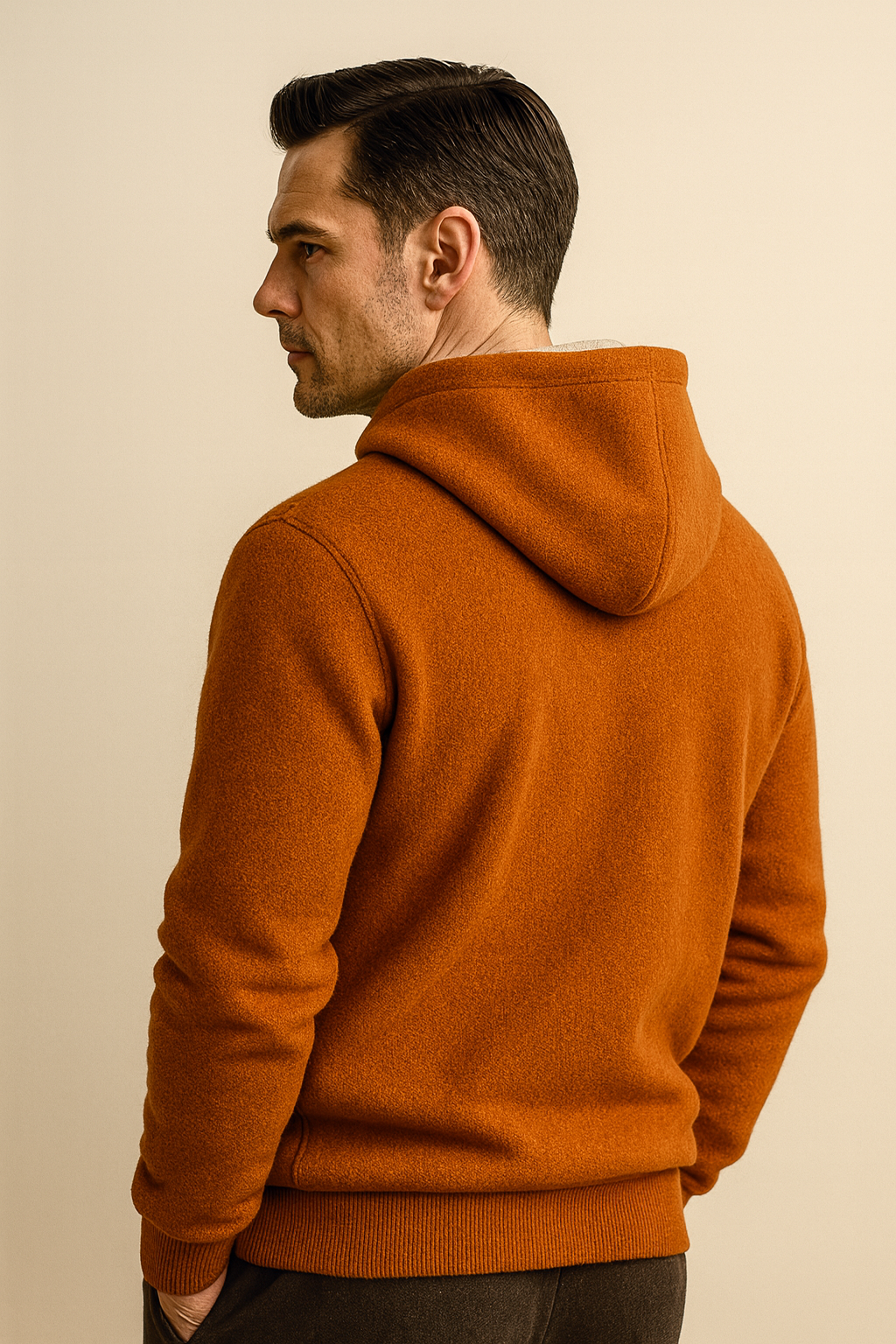 Calinto Hooded Zip Knit - Emiral Couture