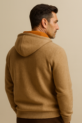 Calinto Hooded Zip Knit