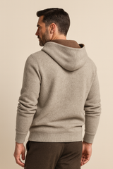 Calinto Hooded Zip Knit