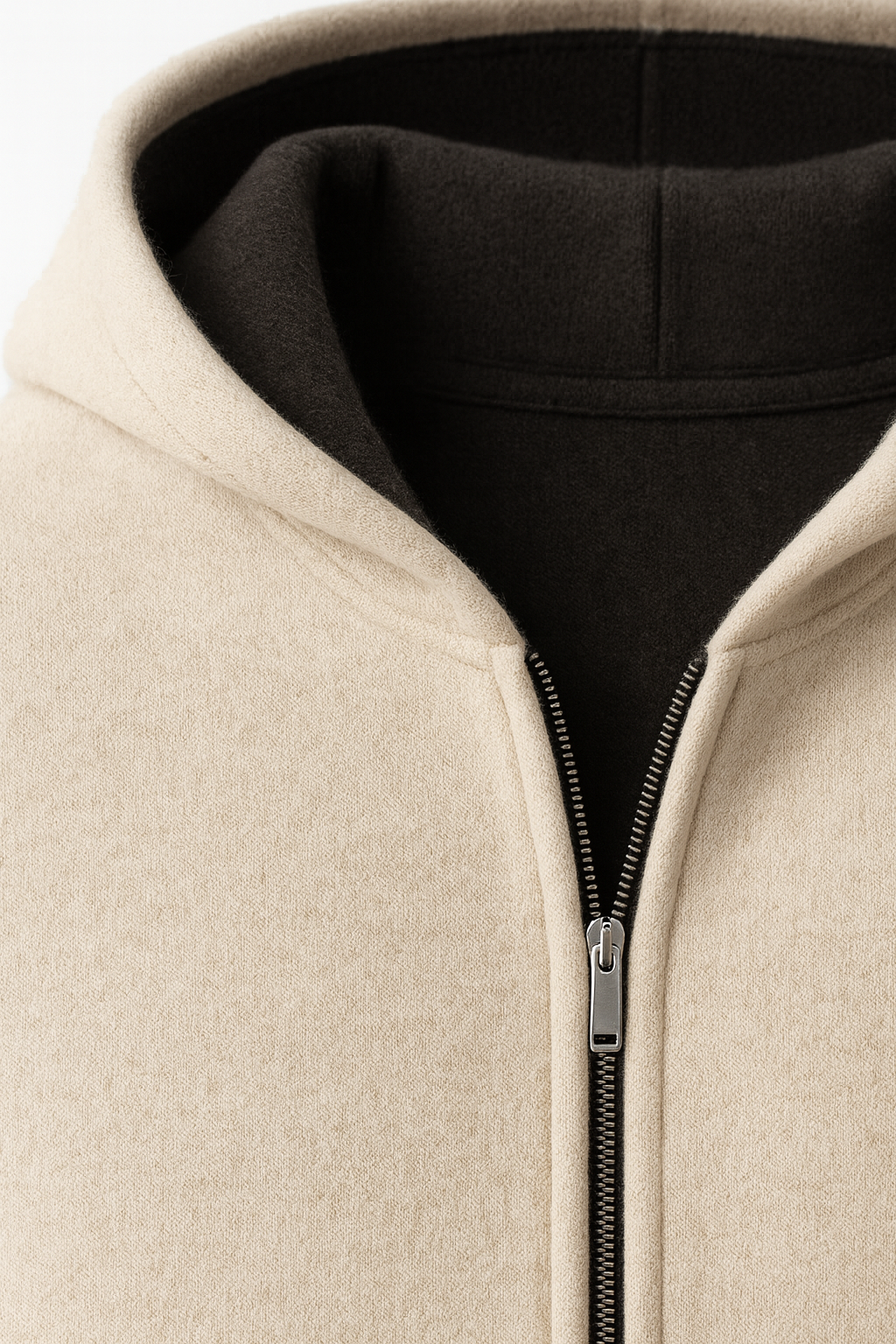 Calinto Hooded Zip Knit - Emiral Couture