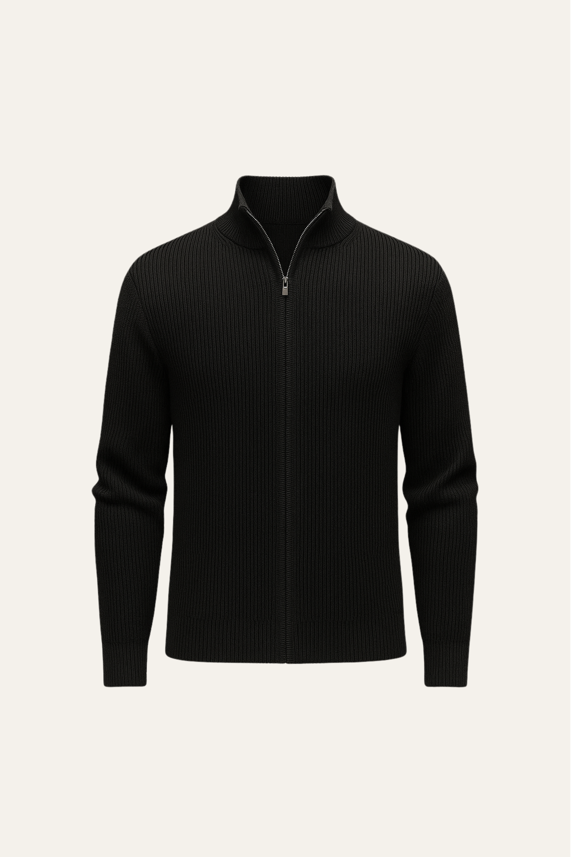 Nobile Cashmere Cardigan Black - Emiral Couture