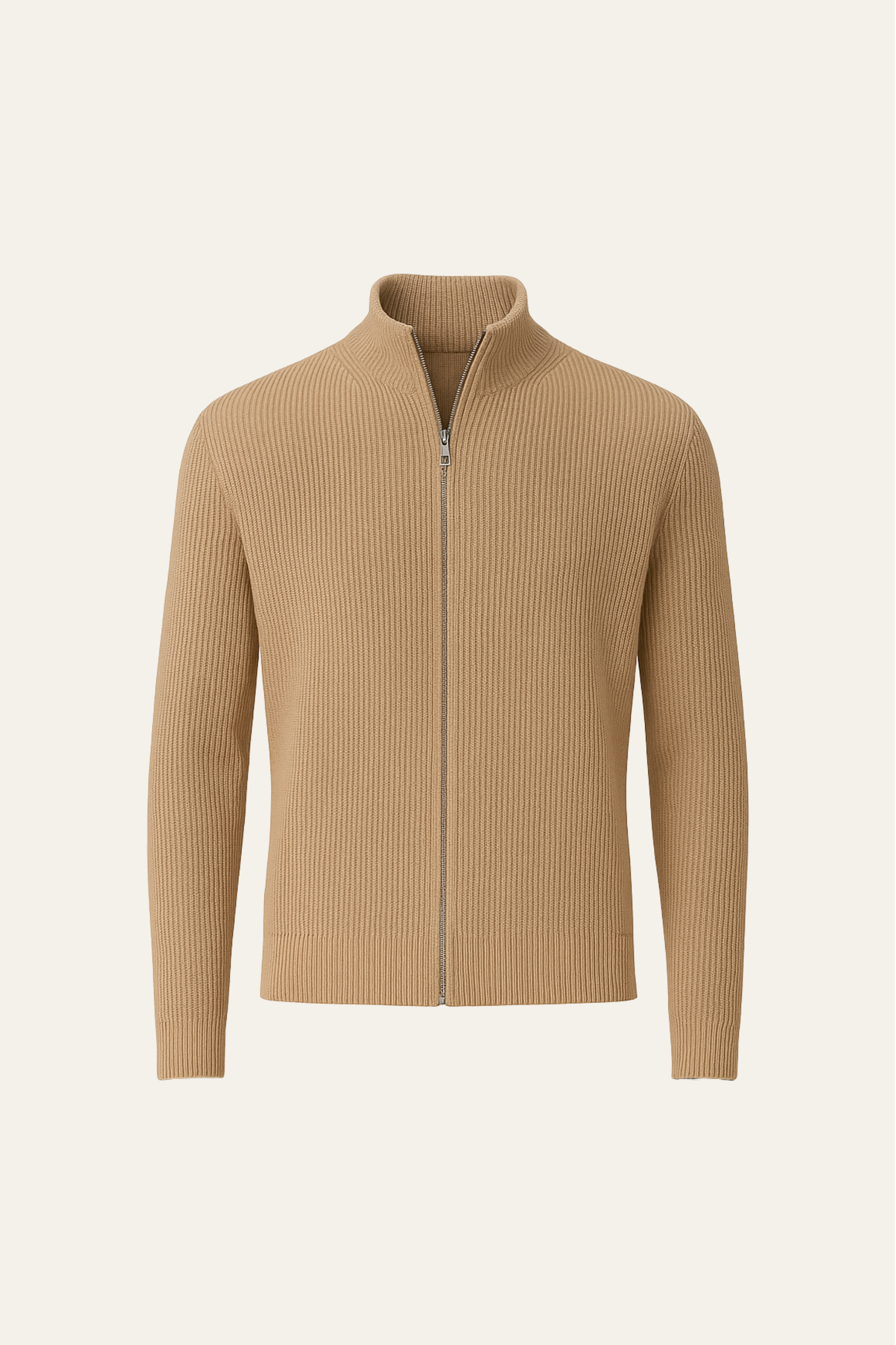 Nobile Cashmere Cardigan Khaki - Emiral Couture