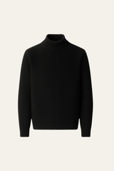 Lucente Merino Wool Knit Black