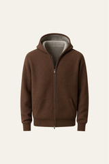 Calinto Hooded Zip Knit
