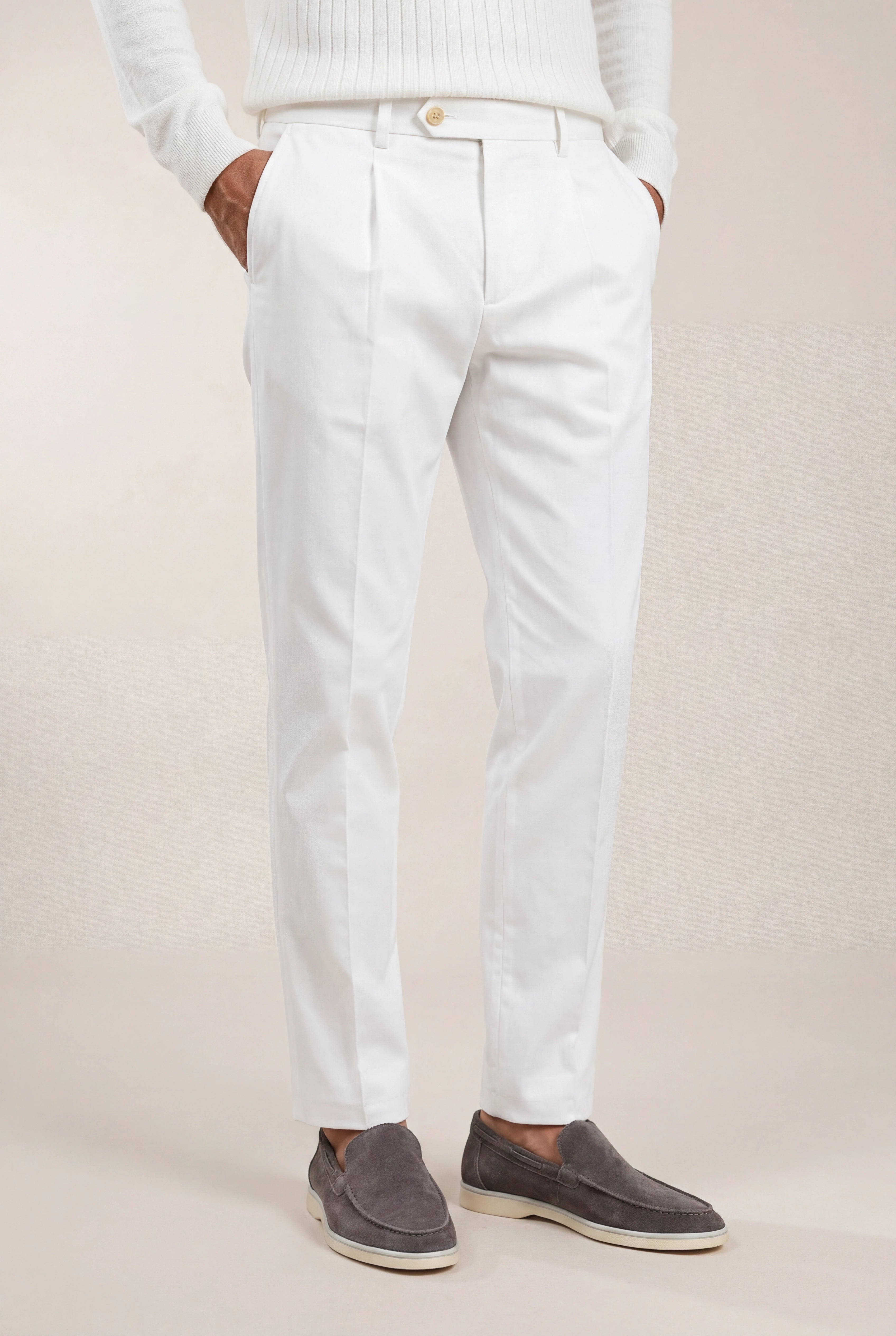 Luca Trousers Ivory