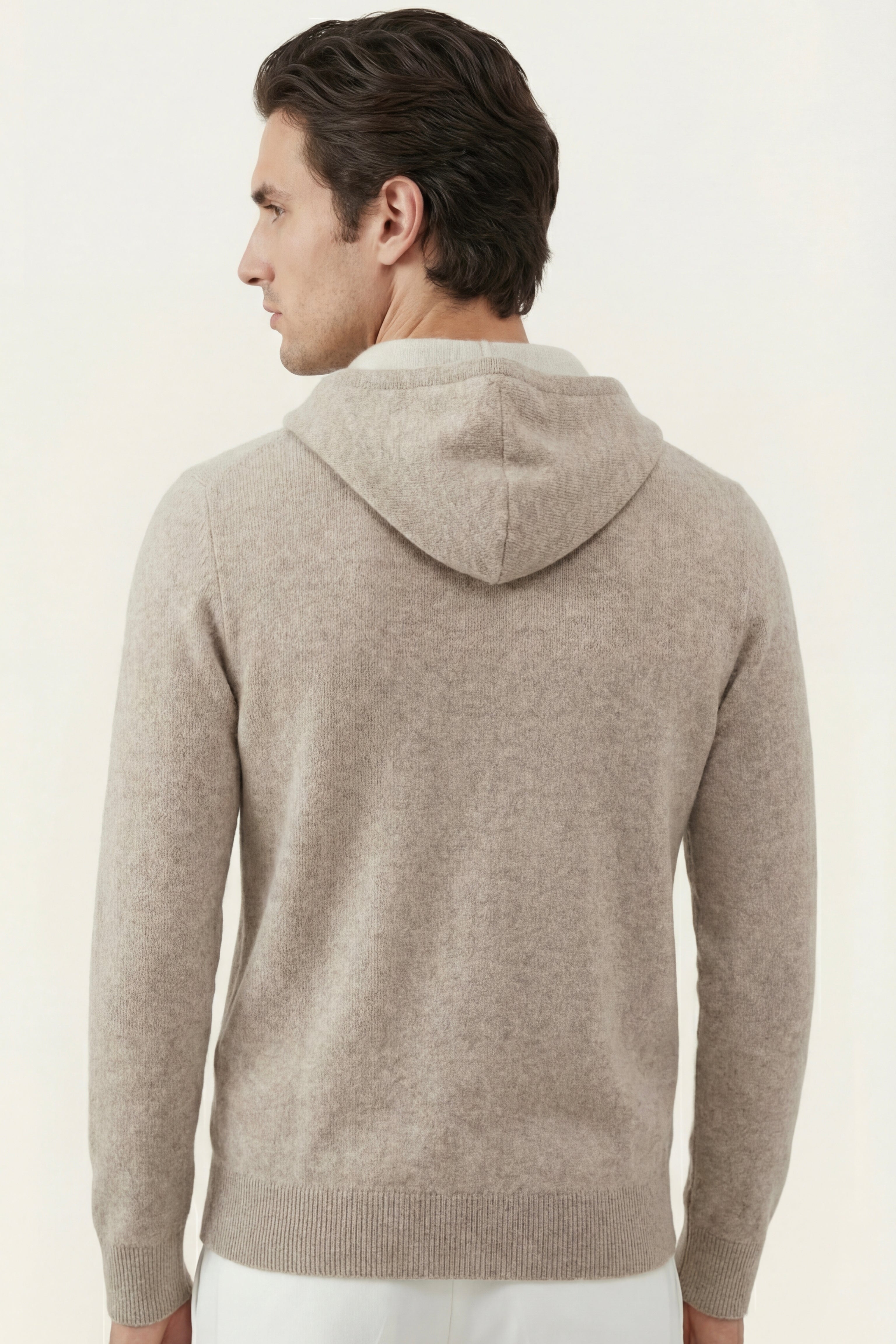 Santo Zip Up Beige