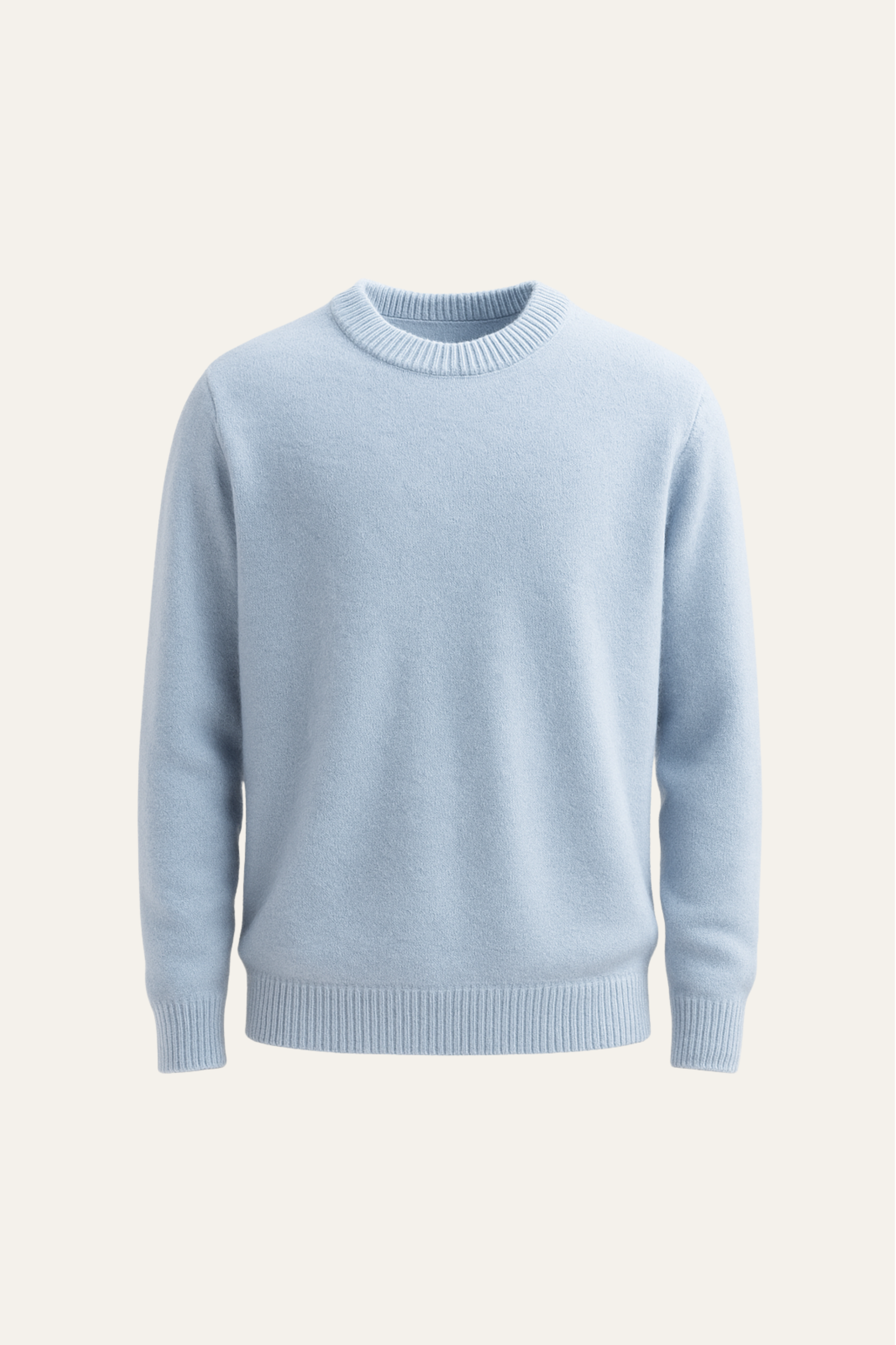 Santiano Cashmere Knit Light Blue - Emiral Couture