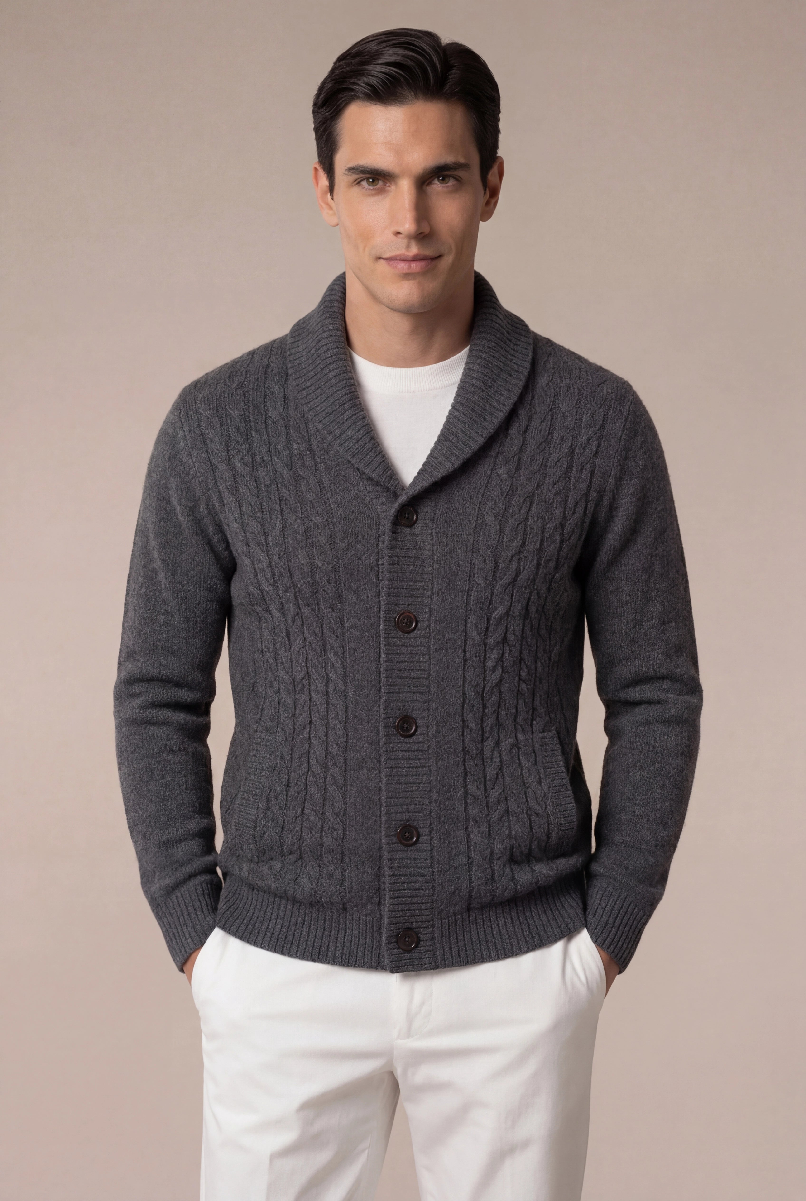 Ombre Grey Cardigan