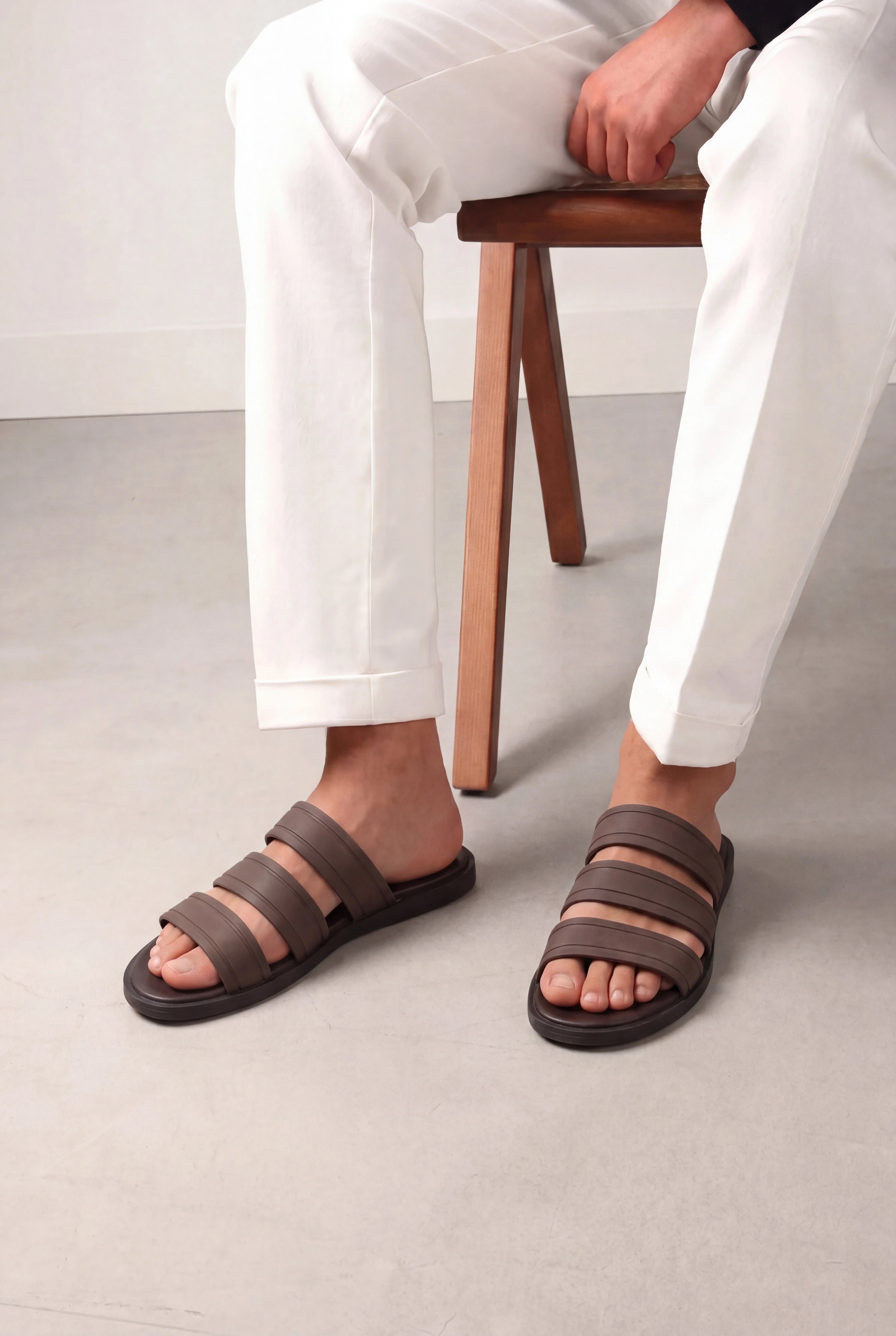 Brown Urban Sandal Calf Leather