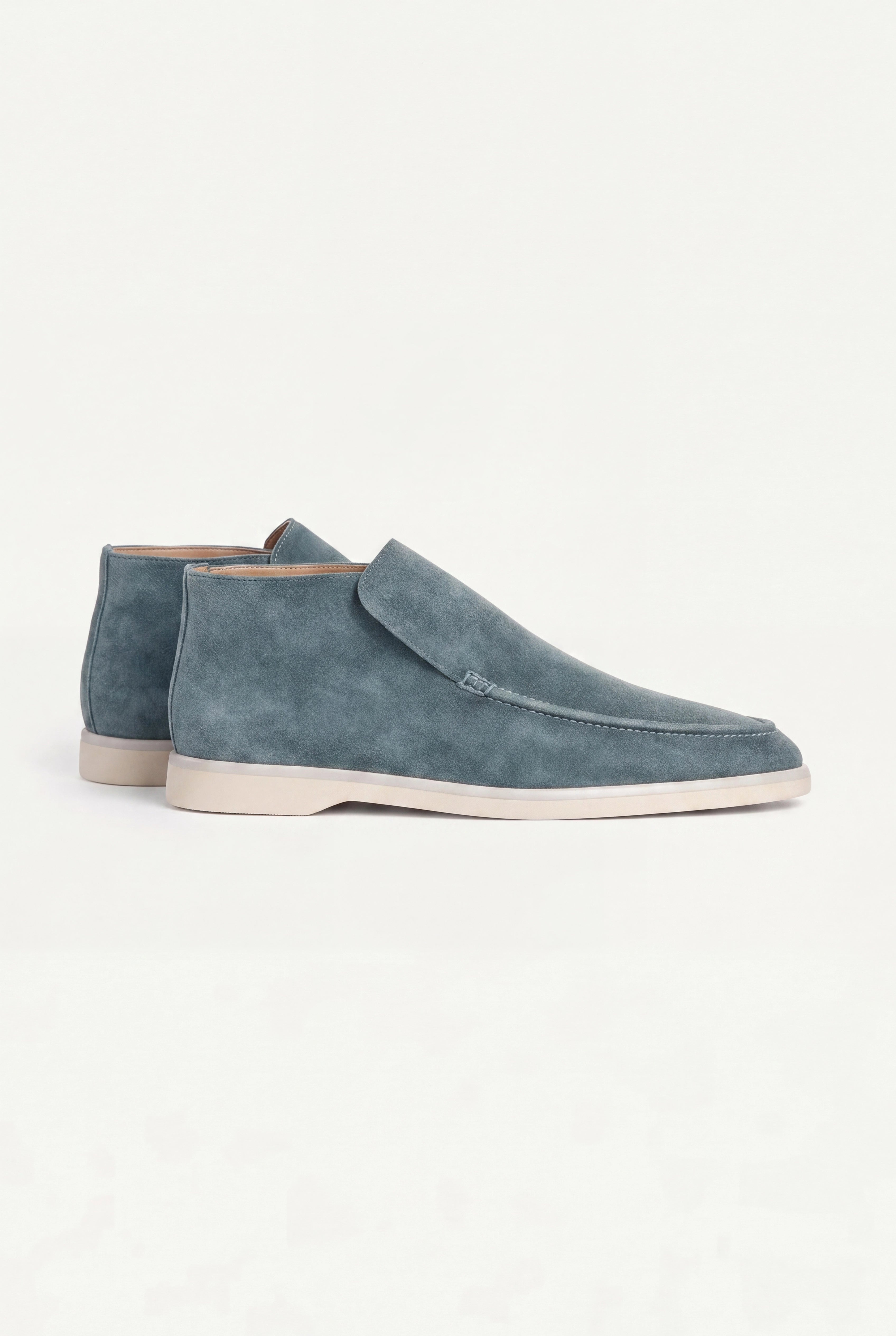 Mint Green City Loafers