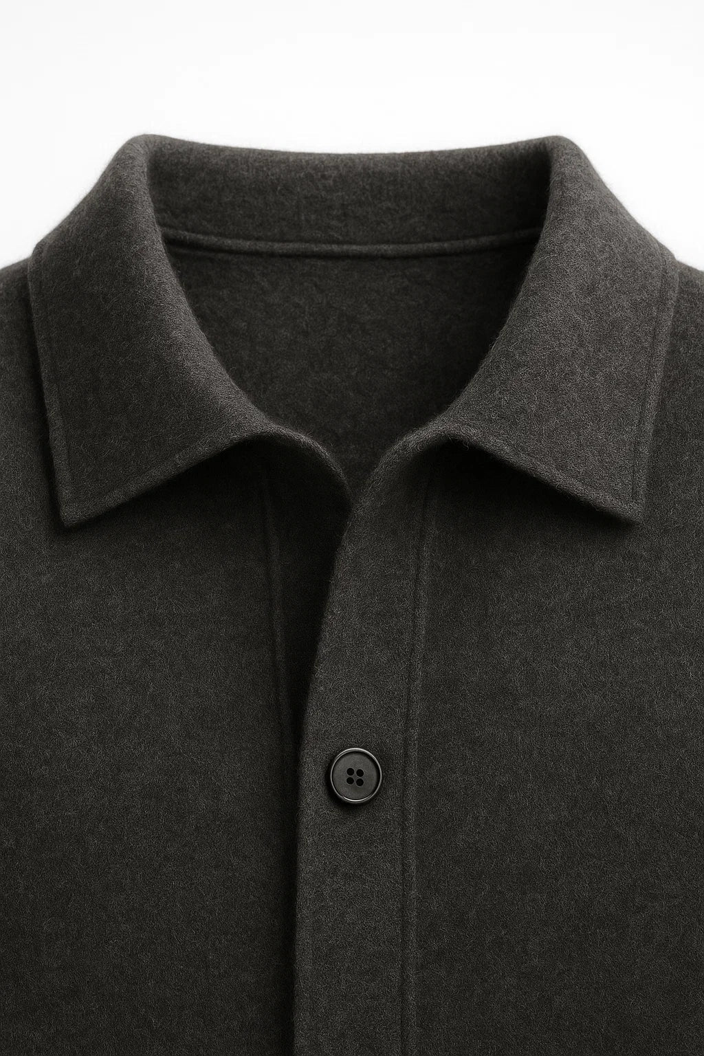 Vicenza Cashmere Cardigan Dark Grey - Emiral Couture