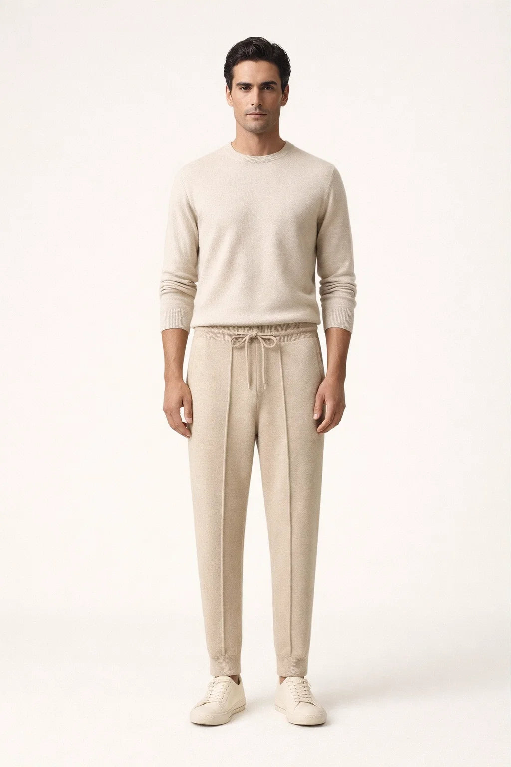 Sartore Cashmere Trousers Beige
