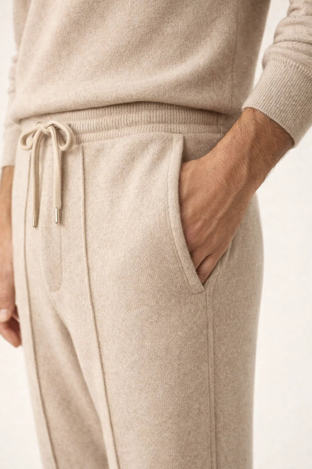 Sartore Cashmere Trousers Beige
