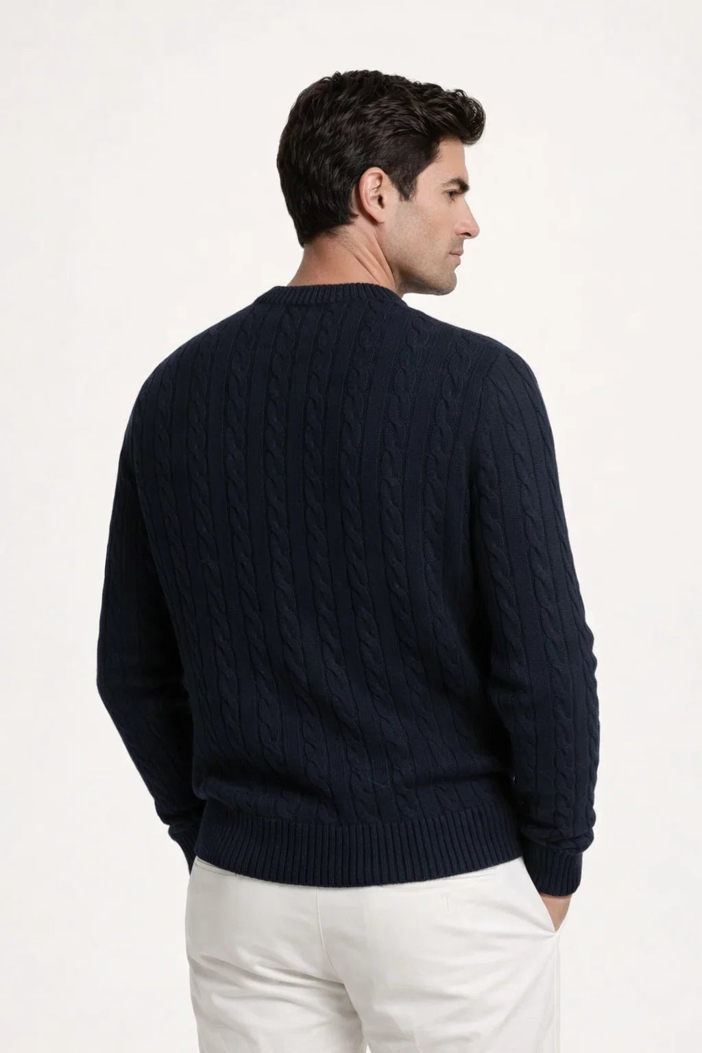 Cortona Cashmere Knit Navy