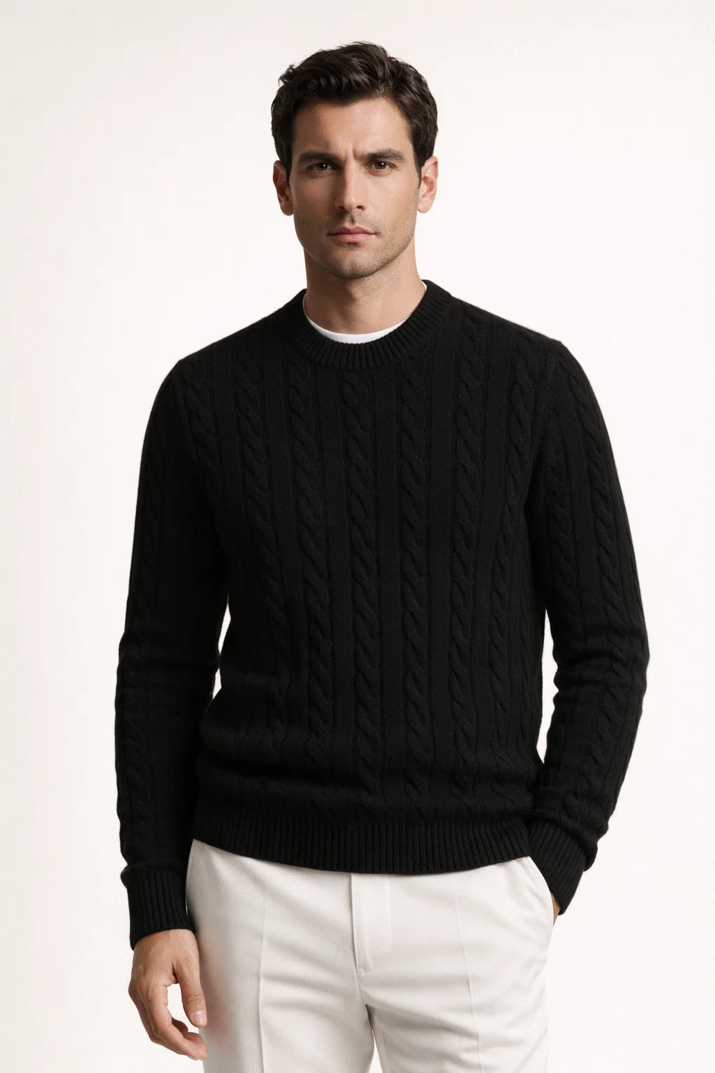 Cortona Cashmere Knit Black
