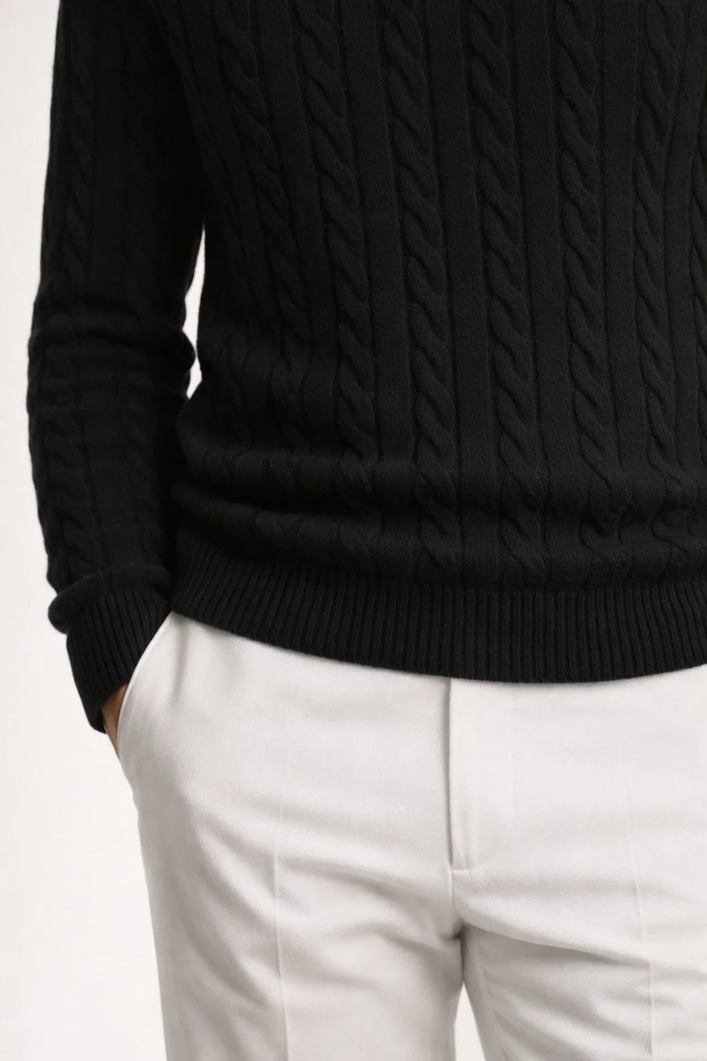 Cortona Cashmere Knit Black