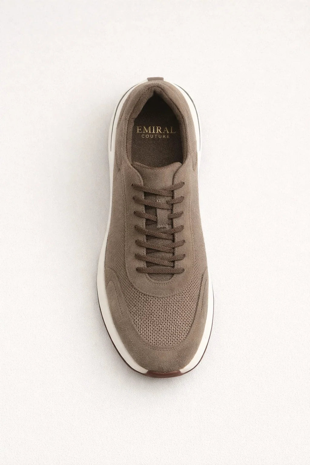 Giuliano Suede City Sneaker Beige