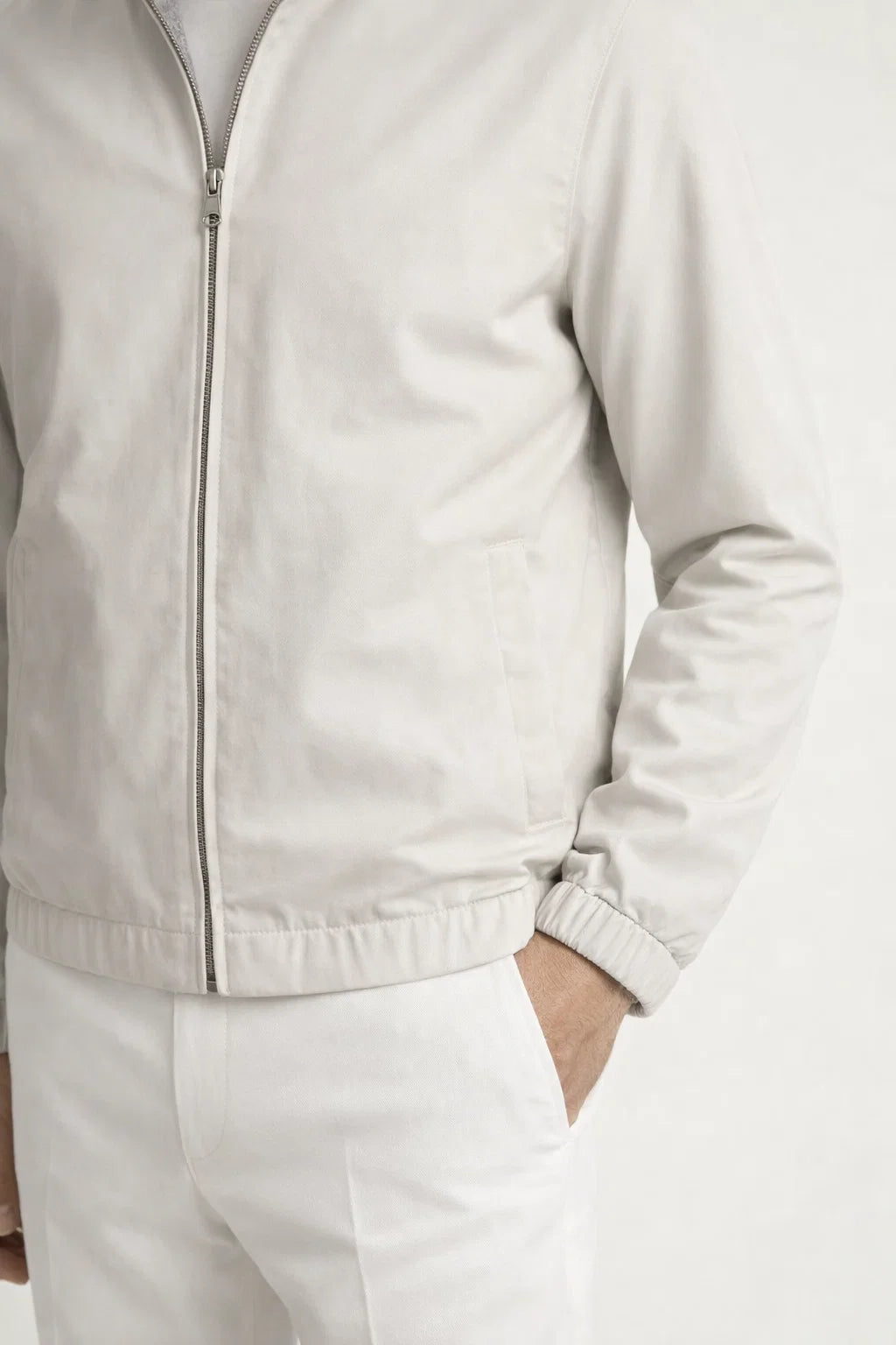 Tech Reversible Jacket Ivory
