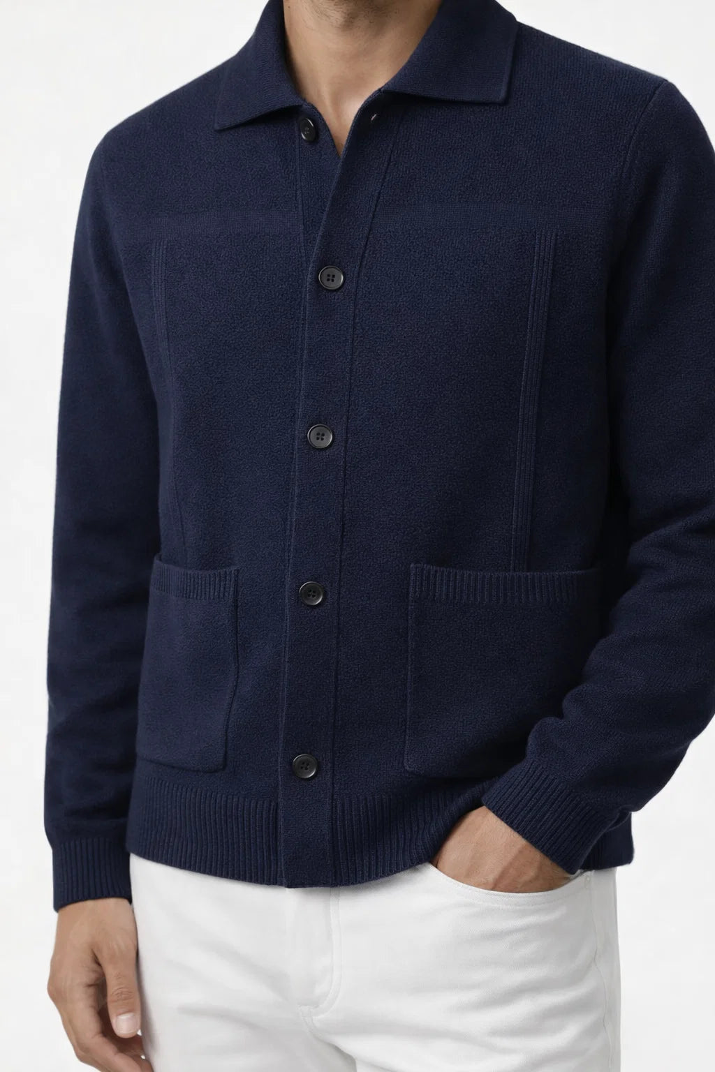 Valero Cardigan Navy