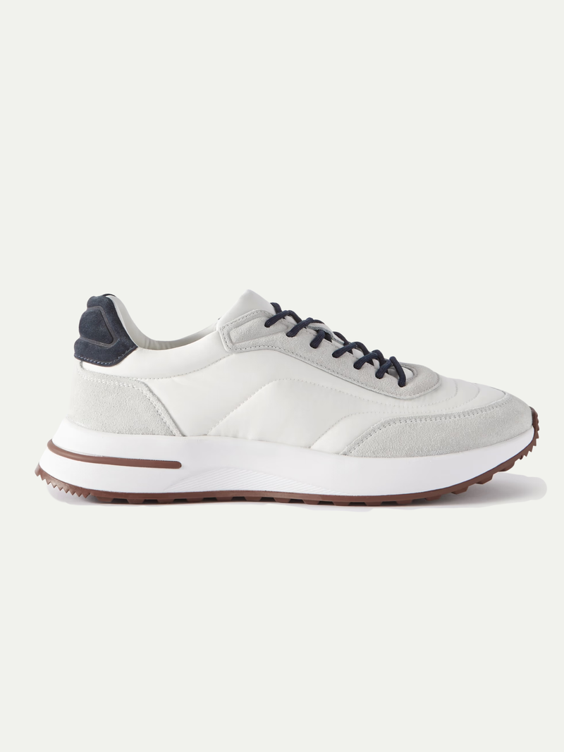 Capri Sneaker Suede White