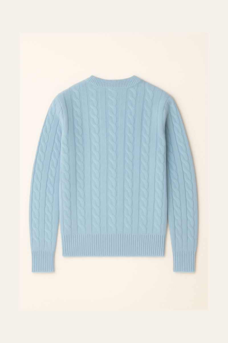 Cortona Cashmere Knit Blue