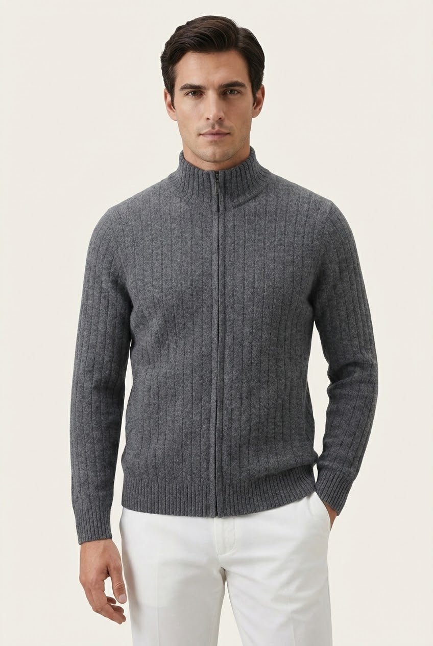 LÉON GREY VOYAGER RIB VEST