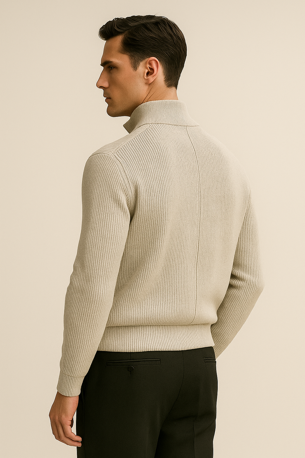 Nobile Cashmere Cardigan Cream - Emiral Couture