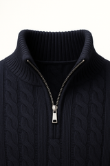 Bergamo Cable Knit Navy