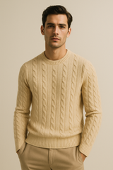 Cortona Cashmere Knit Beige