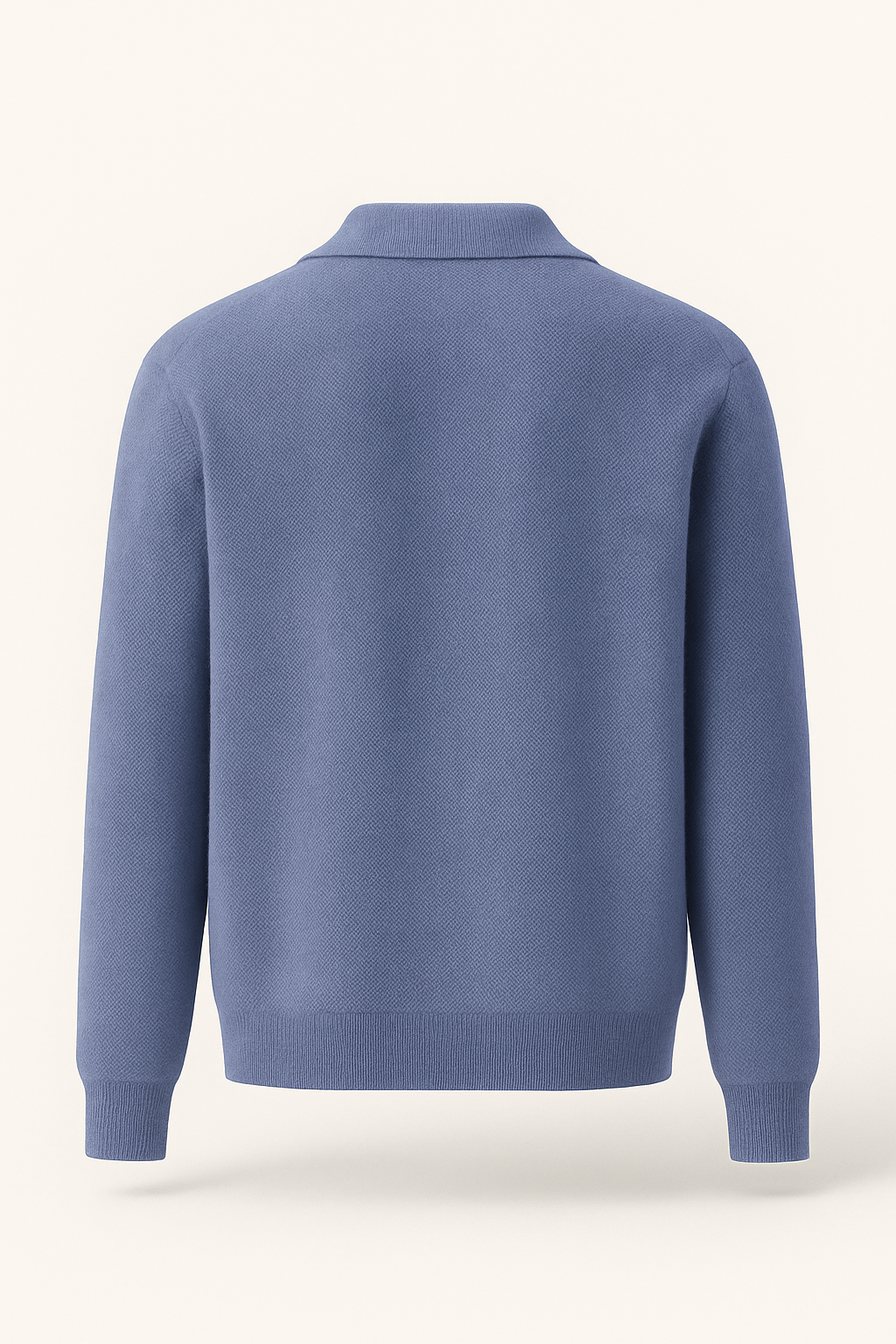 Valero Cashmere Cardigan Blue - Emiral Couture