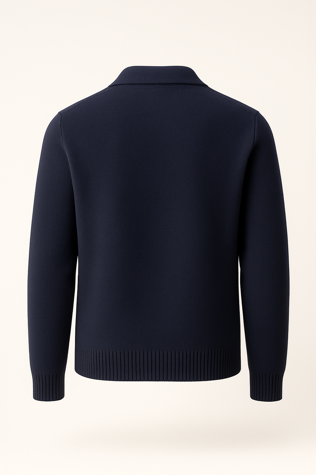 Valero Cashmere Cardigan Navy - Emiral Couture