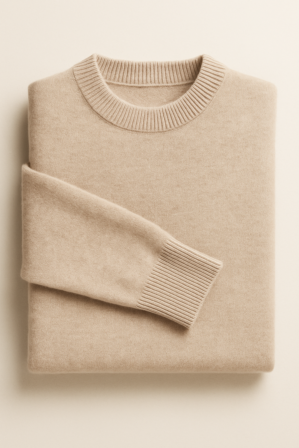 Santiano Cashmere Knit Beige - Emiral Couture