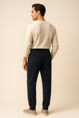 Sartore Cashmere Trousers Navy