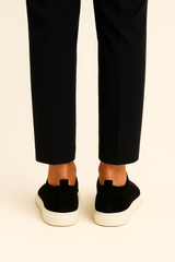 Emirali Suede Slip-On Black