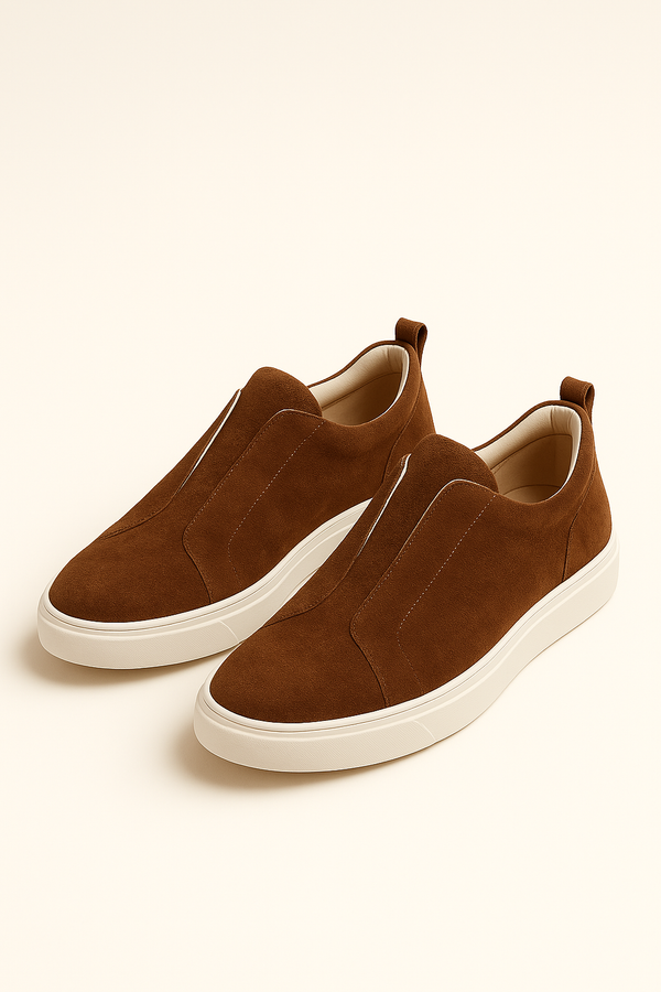 Emirali Suede Slip-On Brown