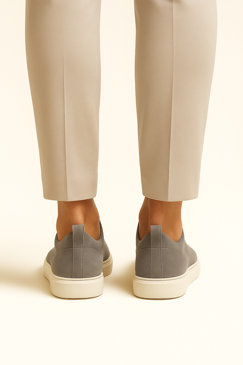 Emirali Suede Slip-On Grey