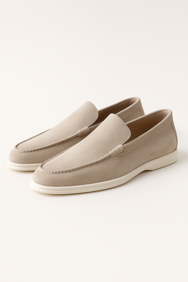 Emiral Suede Loafers Beige